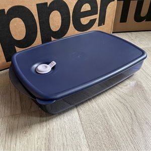 Tupperware Vent N' Serve large shallow